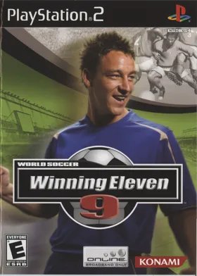 World Soccer Winning Eleven 9 box cover front